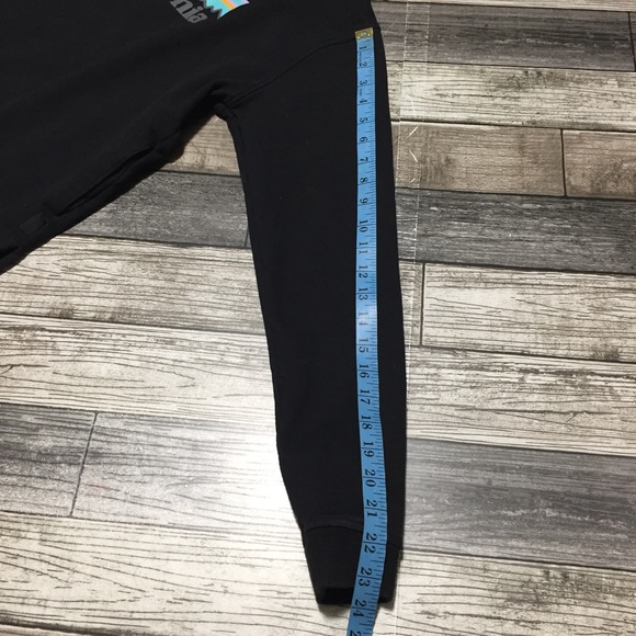 Patagonia Uprisal Hoodie Women’s M Black Regular Fit Pullover Fleece - Picture 3 of 11